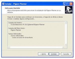 pigeon planner software para colombofilia